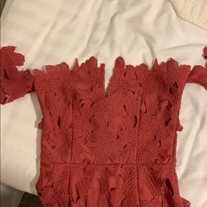 Free People Off the Shoulder Cocktail Dress